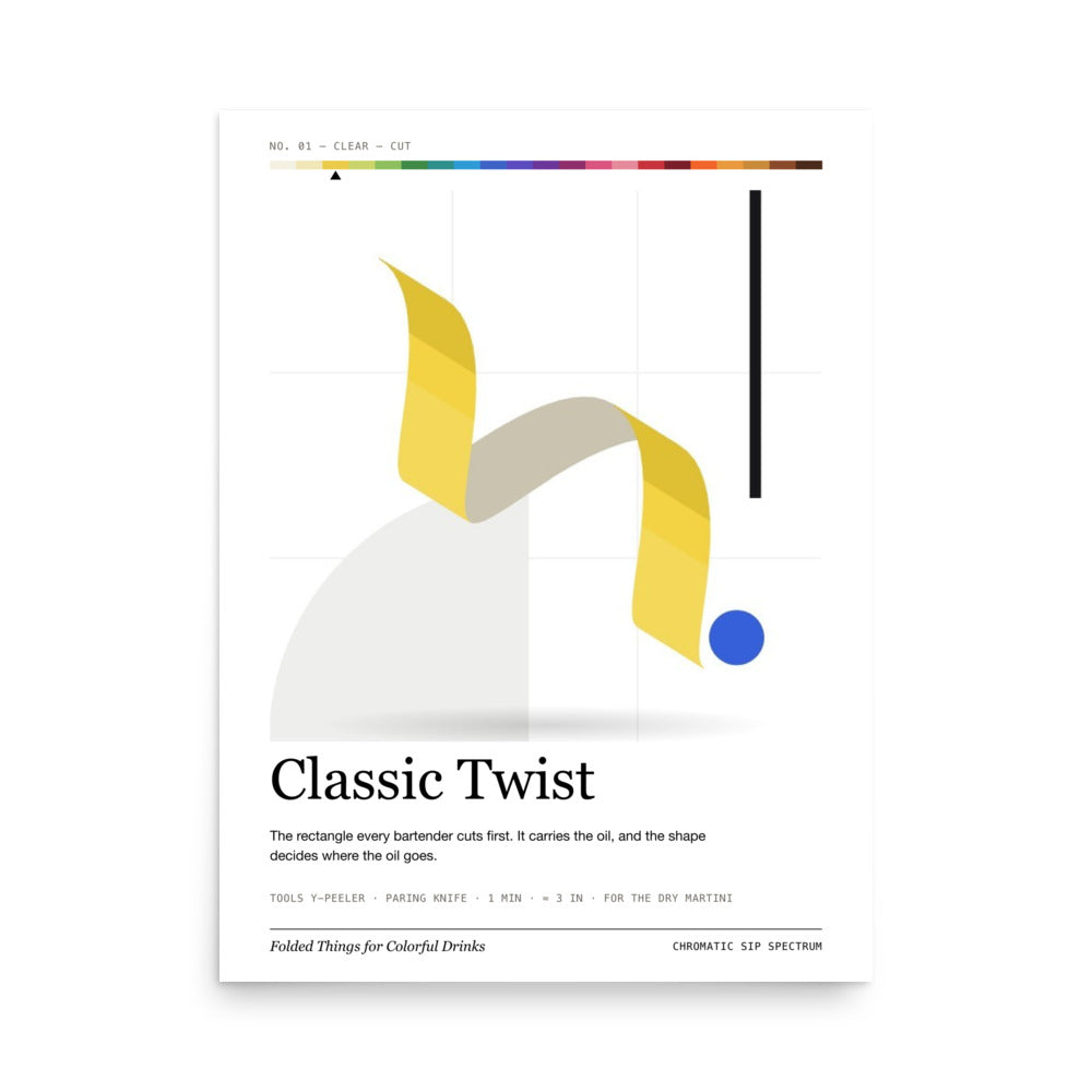 Printful mockup: Classic Twist · Large poster