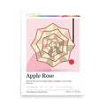 Printful mockup: Apple Rose · Large poster