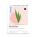 Printful mockup: Frond Fan · Large poster