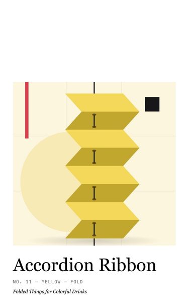 Accordion Ribbon · Phone case, Chromatic Sip Spectrum