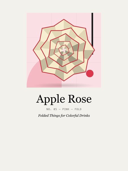 Apple Rose · T-shirt, Chromatic Sip Spectrum