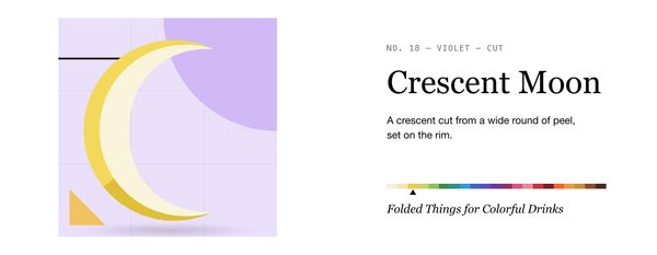 Crescent Moon · Mug, Chromatic Sip Spectrum