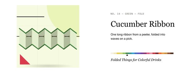 Cucumber Ribbon · Mug, Chromatic Sip Spectrum