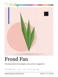 Frond Fan · Large poster, Chromatic Sip Spectrum