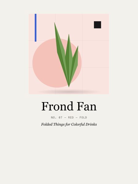 Frond Fan · T-shirt, Chromatic Sip Spectrum