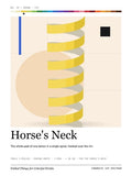 Horse's Neck · Large poster, Chromatic Sip Spectrum