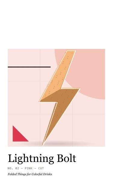 Lightning Bolt · Phone case, Chromatic Sip Spectrum