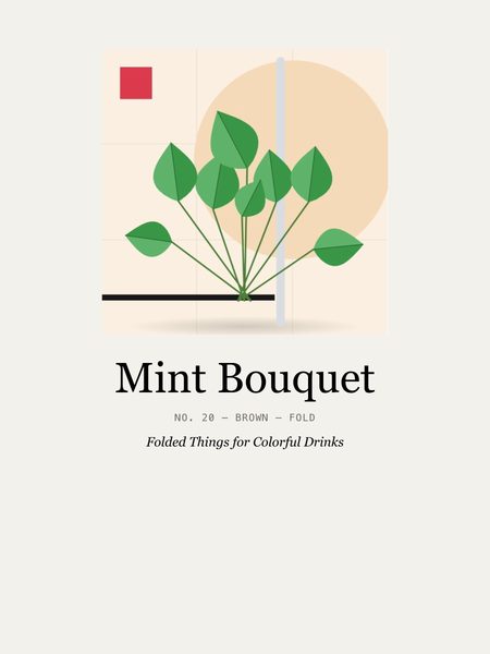 Mint Bouquet · T-shirt, Chromatic Sip Spectrum