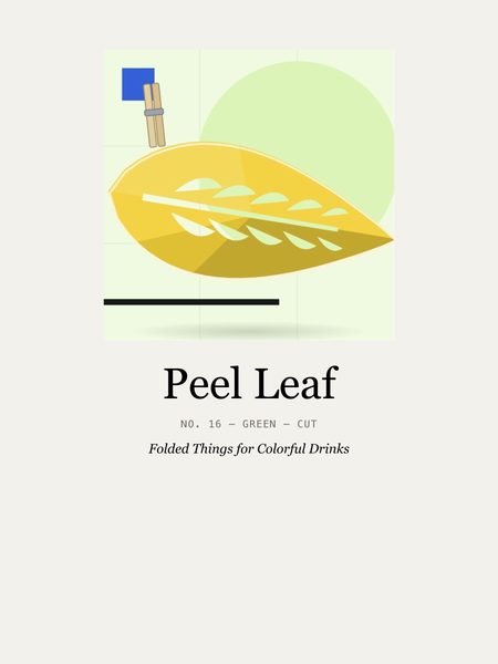 Peel Leaf · T-shirt, Chromatic Sip Spectrum
