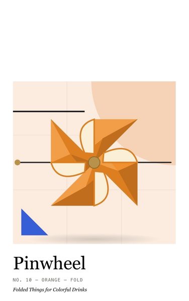 Pinwheel · Phone case, Chromatic Sip Spectrum