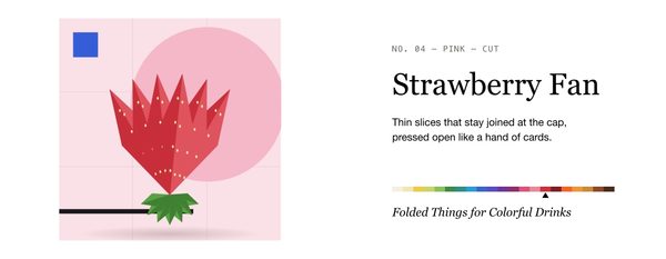 Strawberry Fan · Mug, Chromatic Sip Spectrum
