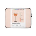 Printful mockup: Orange Spritz · Laptop sleeve