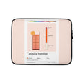 Printful mockup: Tequila Sunrise · Laptop sleeve