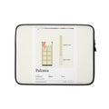 Printful mockup: Paloma · Laptop sleeve