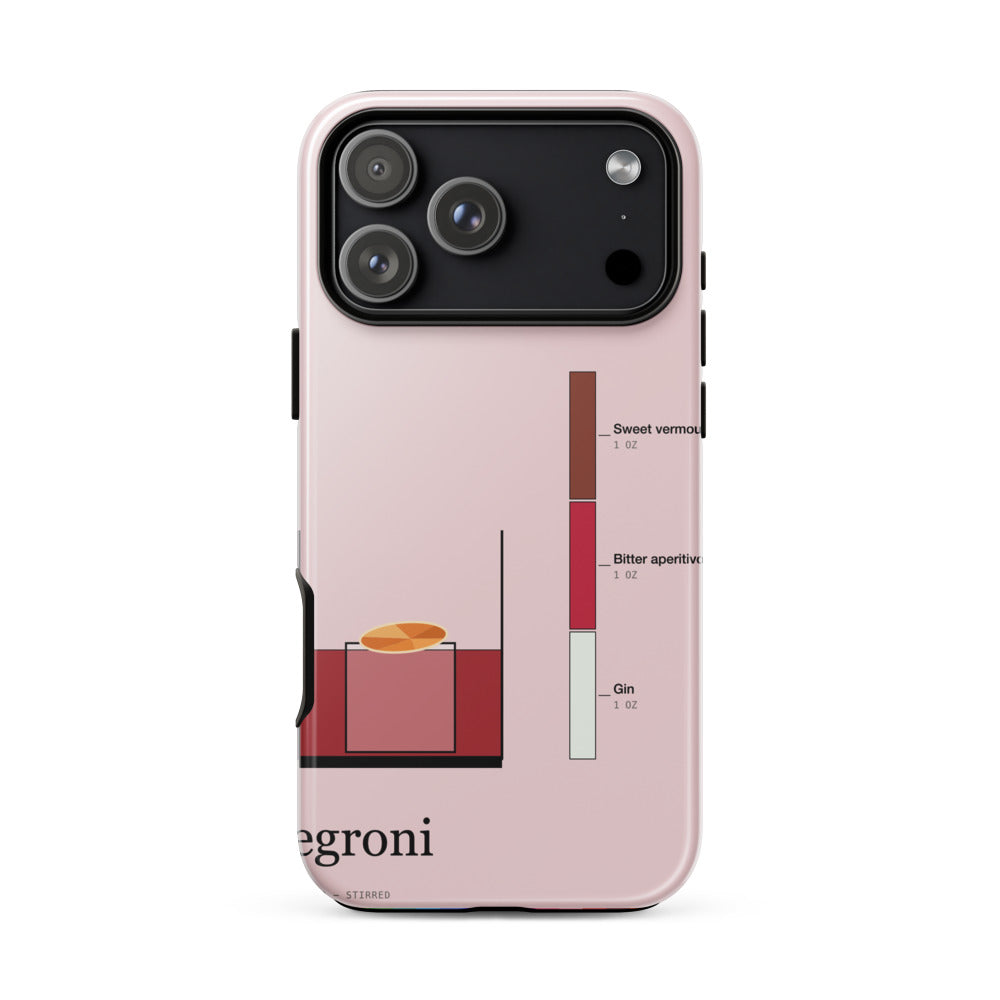 Printful mockup: Negroni · Phone case