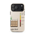 Printful mockup: Jungle Bird · Phone case