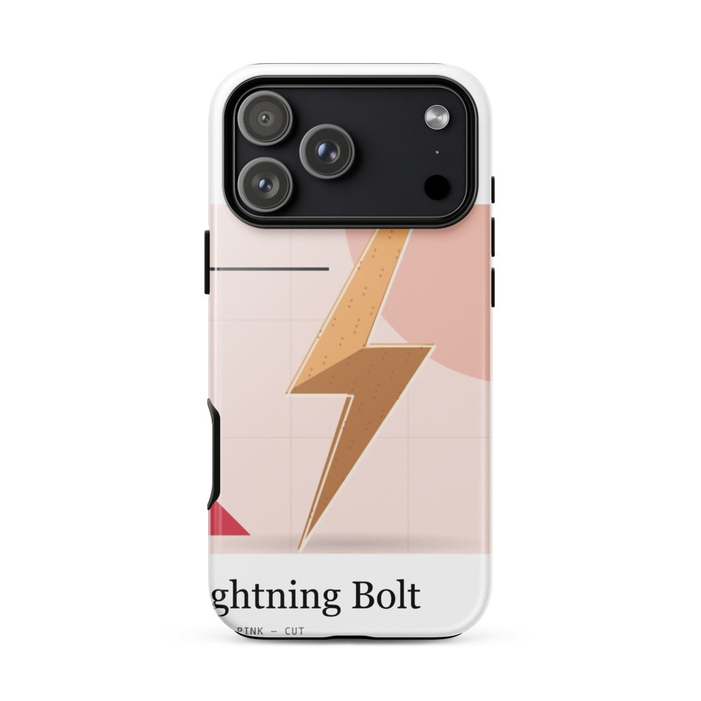 Printful mockup: Lightning Bolt · Phone case