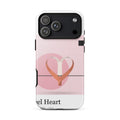 Printful mockup: Peel Heart · Phone case