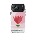 Printful mockup: Strawberry Fan · Phone case