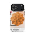 Printful mockup: Peel Rosette · Phone case