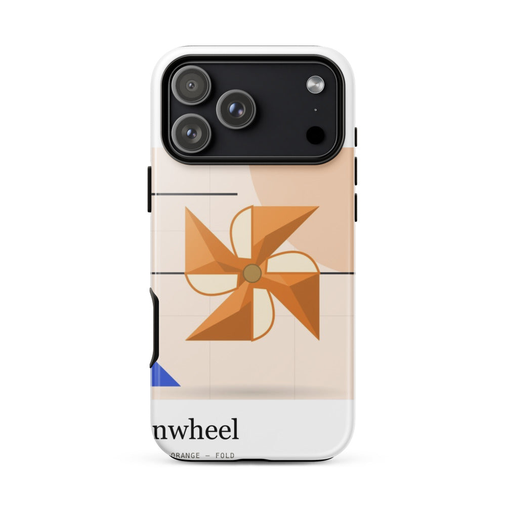 Printful mockup: Pinwheel · Phone case