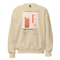 Printful mockup: Tequila Sunrise · Crewneck sweatshirt