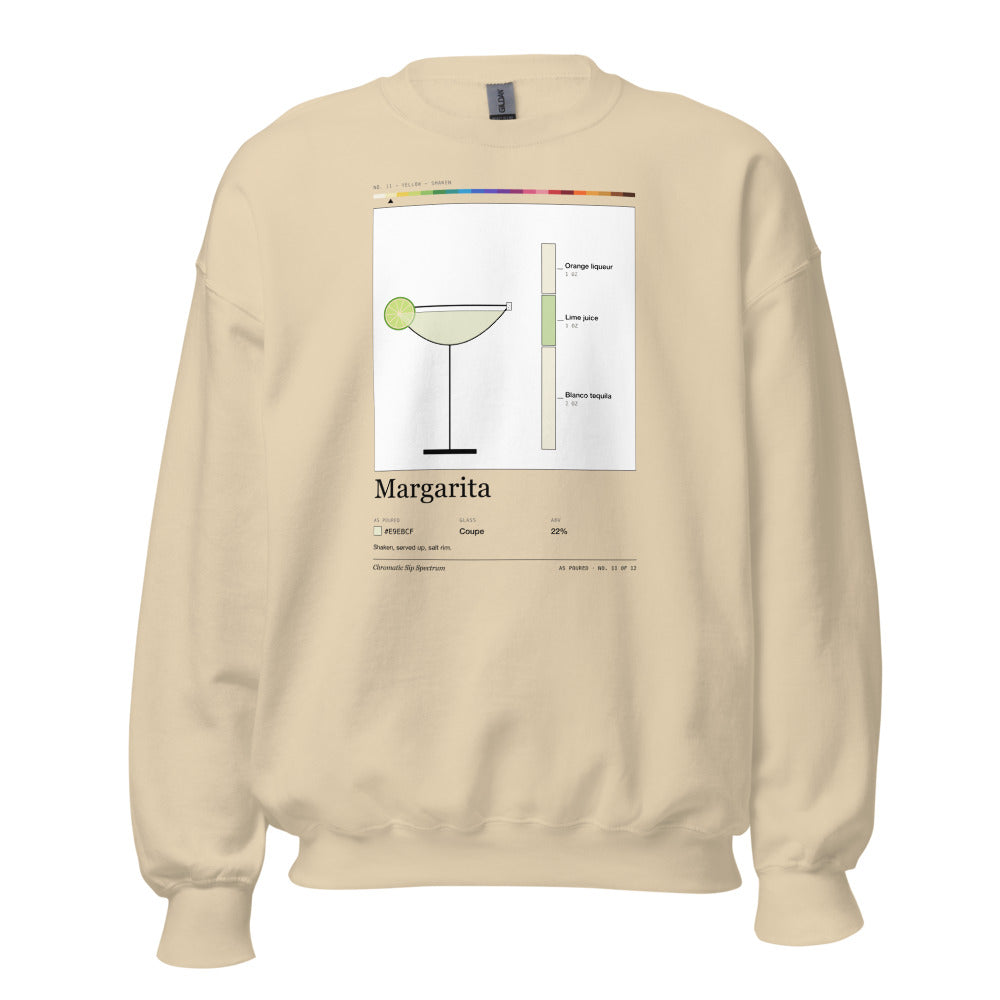 Printful mockup: Margarita · Crewneck sweatshirt