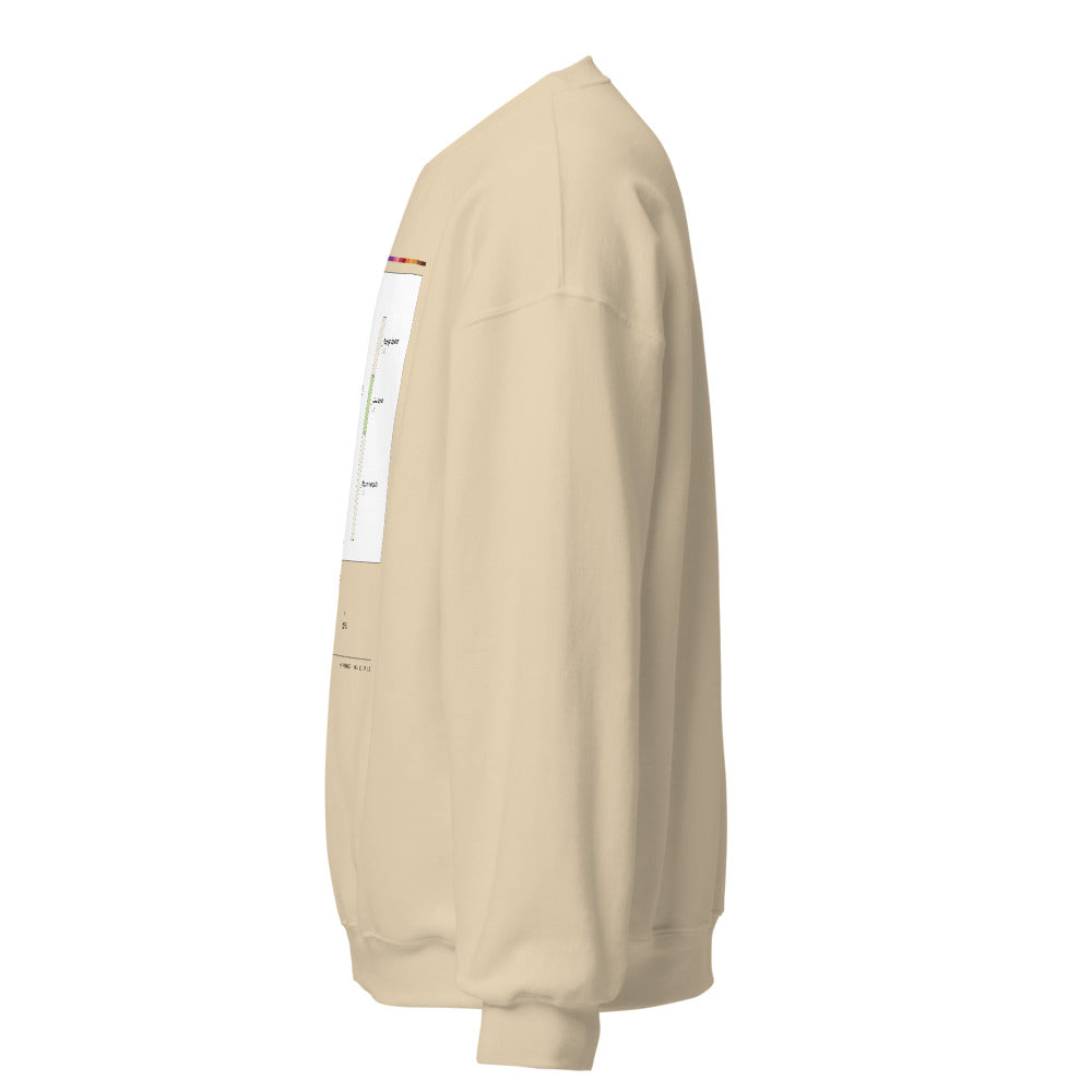Printful mockup: Margarita · Crewneck sweatshirt (3)