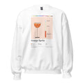 Printful mockup: Orange Spritz · Crewneck sweatshirt (4)