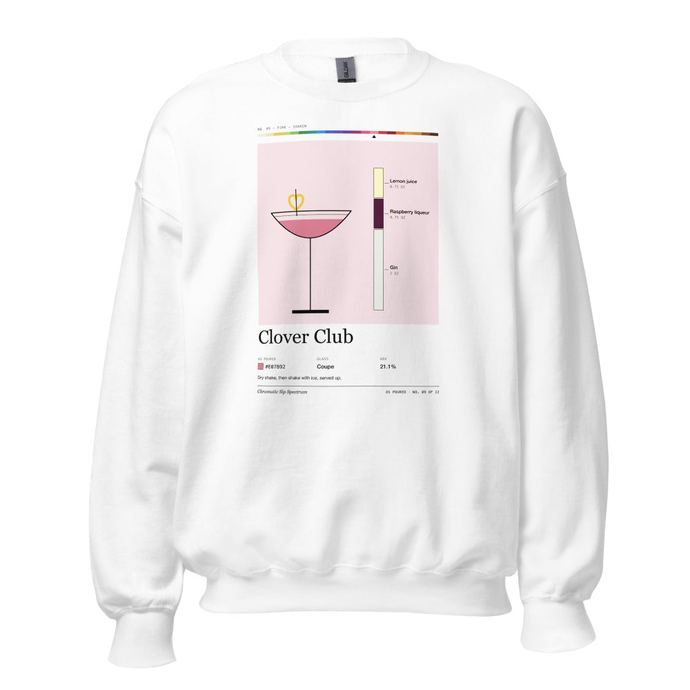 Printful mockup: Clover Club · Crewneck sweatshirt (4)