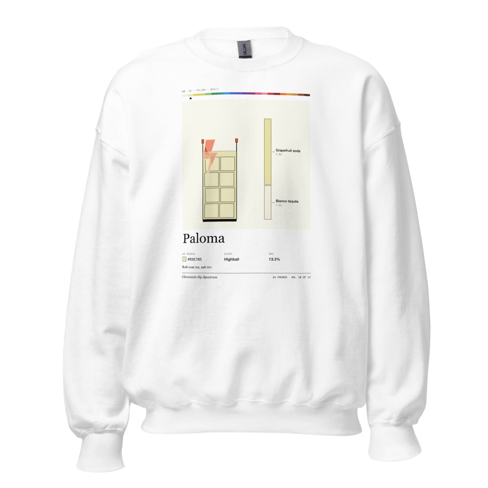 Printful mockup: Paloma · Crewneck sweatshirt (4)