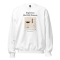 Printful mockup: Espresso Martini Season · Crewneck sweatshirt (4)
