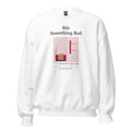 Printful mockup: Stir Something Red · Crewneck sweatshirt (4)
