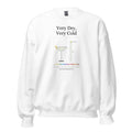 Printful mockup: Very Dry, Very Cold · Crewneck sweatshirt (4)