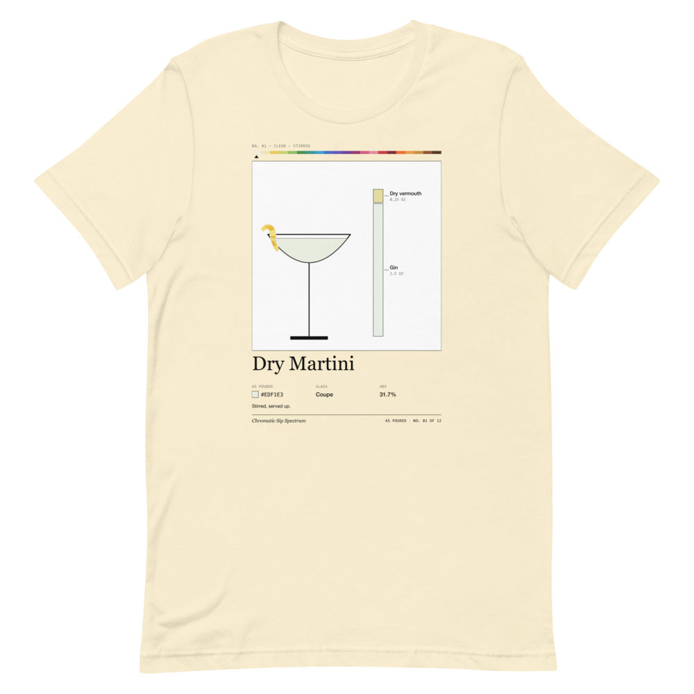 Printful mockup: Dry Martini · T-shirt (2)