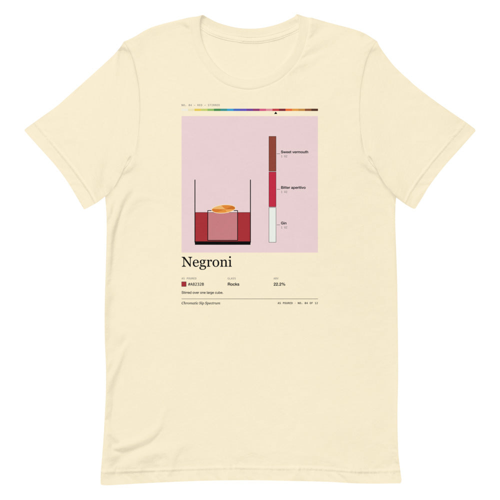 Printful mockup: Negroni · T-shirt (2)