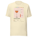 Printful mockup: Orange Spritz · T-shirt