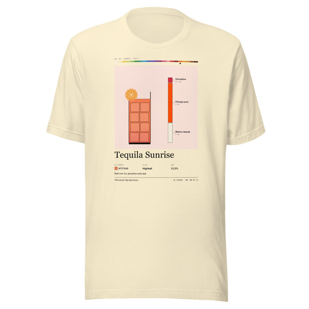 Printful mockup: Tequila Sunrise · T-shirt
