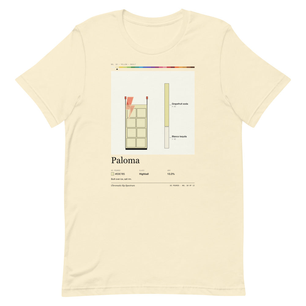 Printful mockup: Paloma · T-shirt (2)