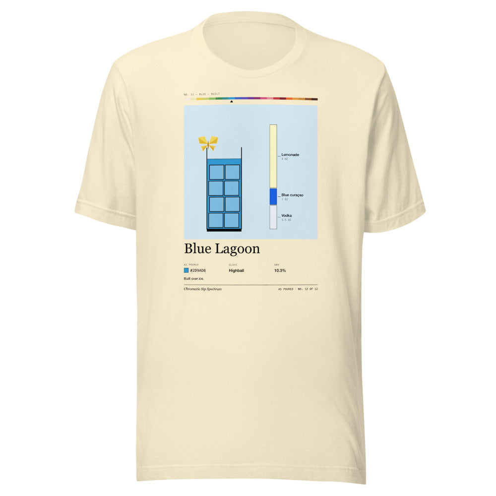 Printful mockup: Blue Lagoon · T-shirt