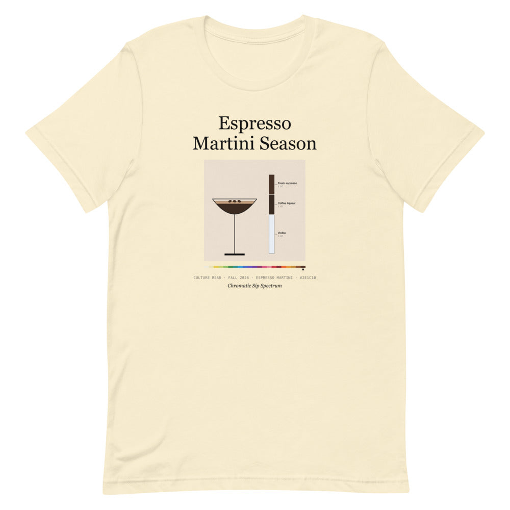 Printful mockup: Espresso Martini Season · T-shirt (2)