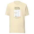 Printful mockup: Very Dry, Very Cold · T-shirt