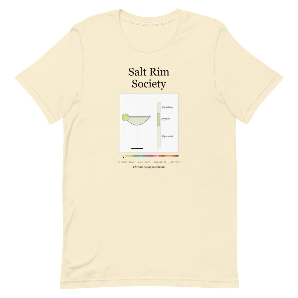 Printful mockup: Salt Rim Society · T-shirt (2)