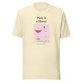 Printful mockup: Pink Is a Flavor · T-shirt
