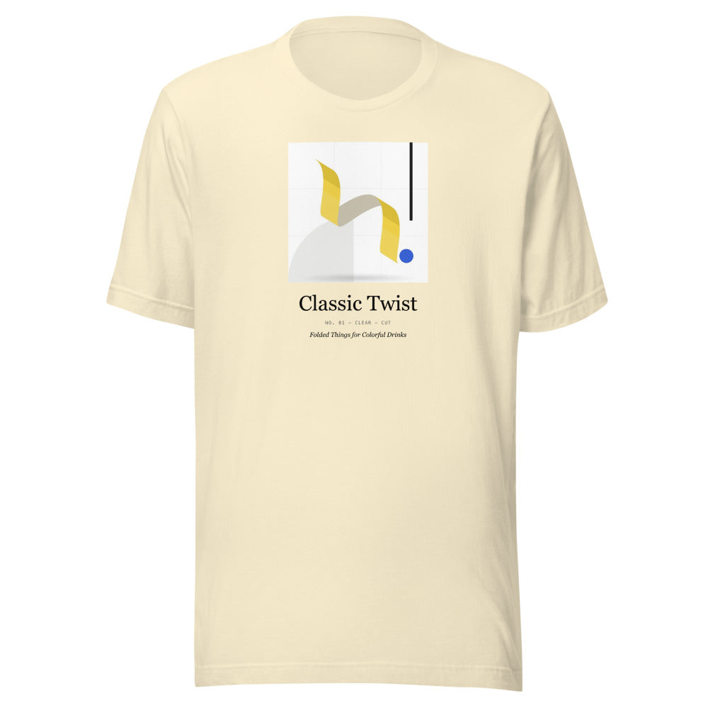 Printful mockup: Classic Twist · T-shirt