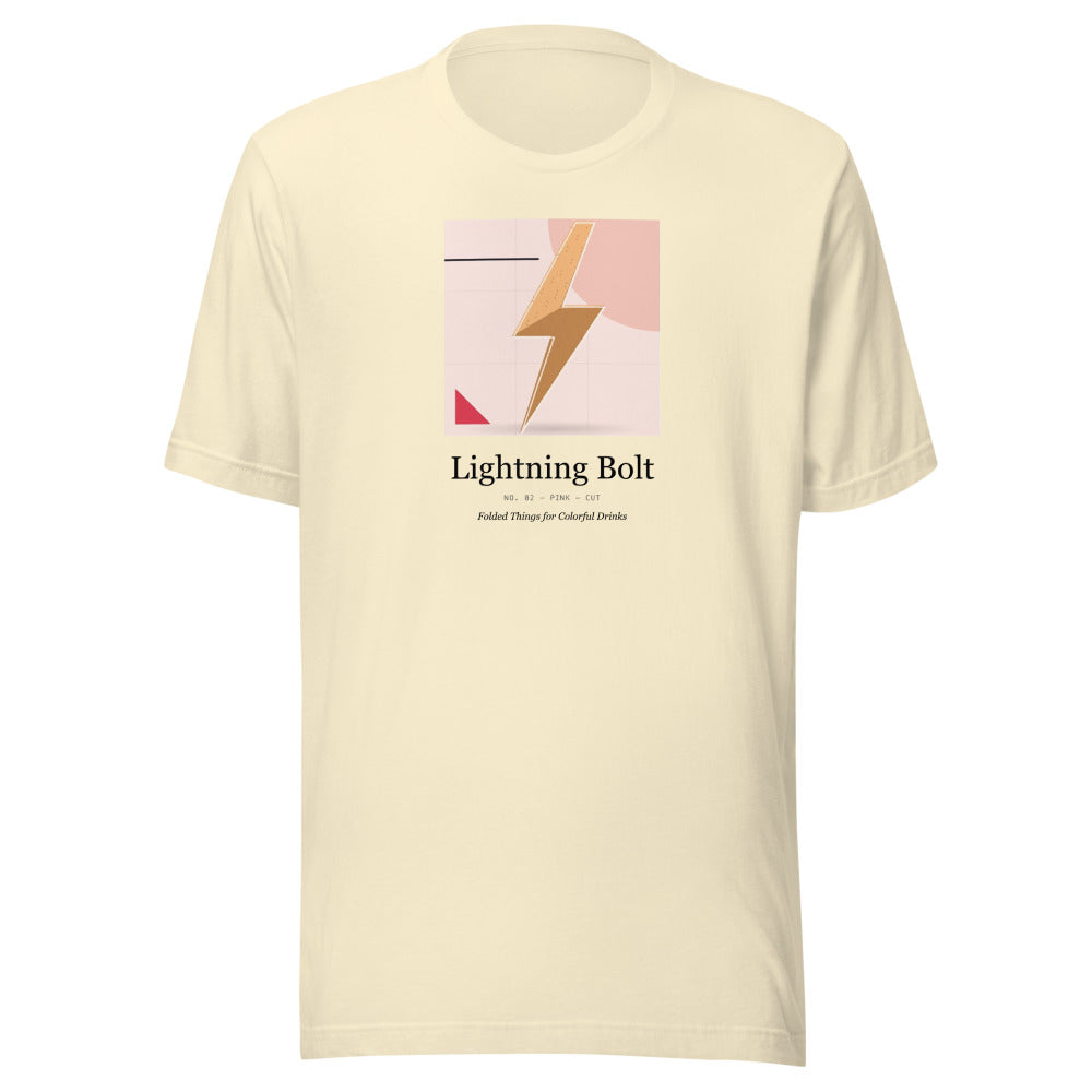 Printful mockup: Lightning Bolt · T-shirt