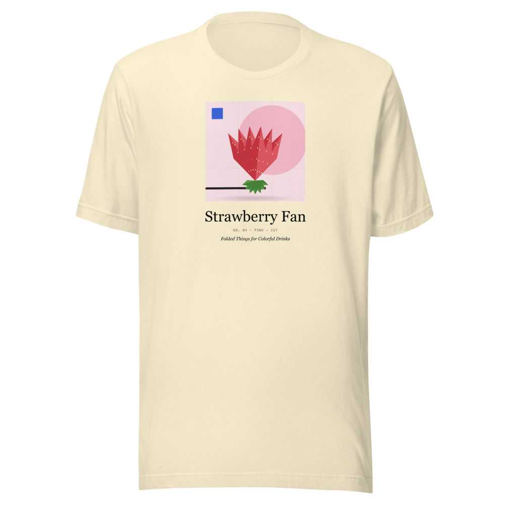 Printful mockup: Strawberry Fan · T-shirt