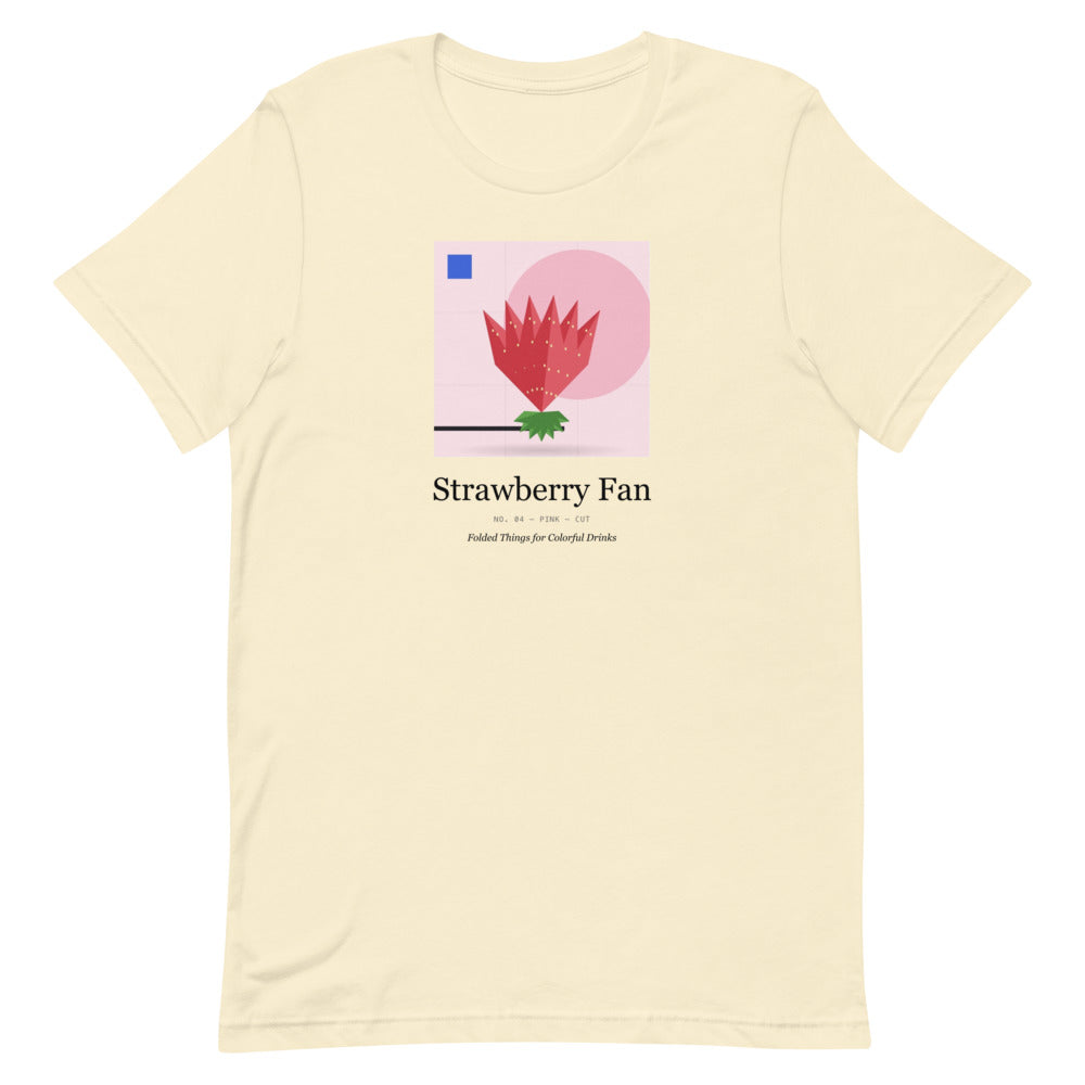 Printful mockup: Strawberry Fan · T-shirt (2)