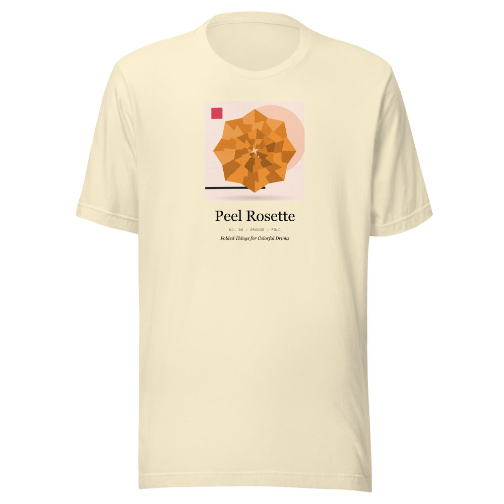 Printful mockup: Peel Rosette · T-shirt