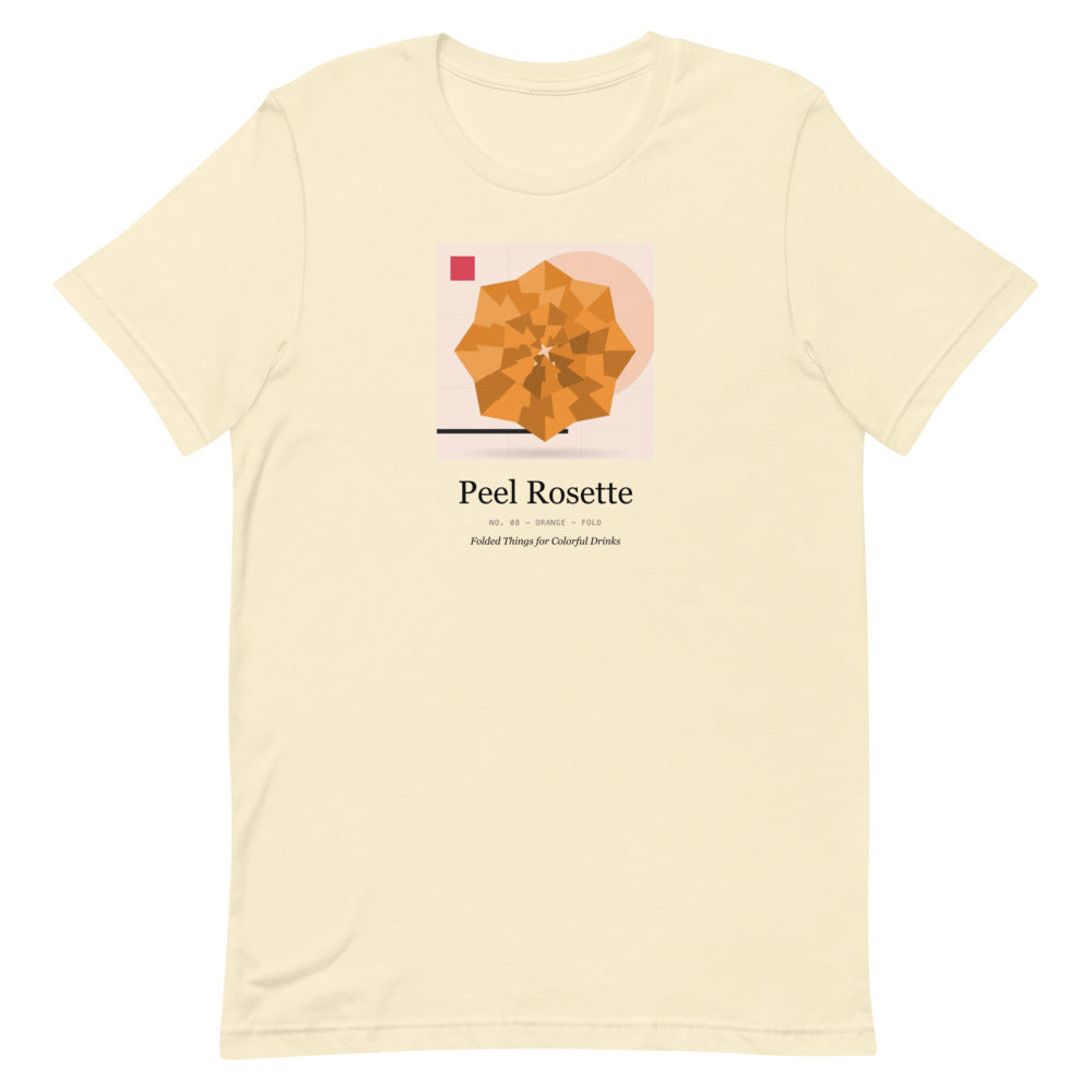 Printful mockup: Peel Rosette · T-shirt (2)